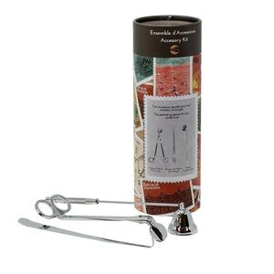 Candle Accessory Kit with Snuffer, Wick Trimmer and Wick Dipper